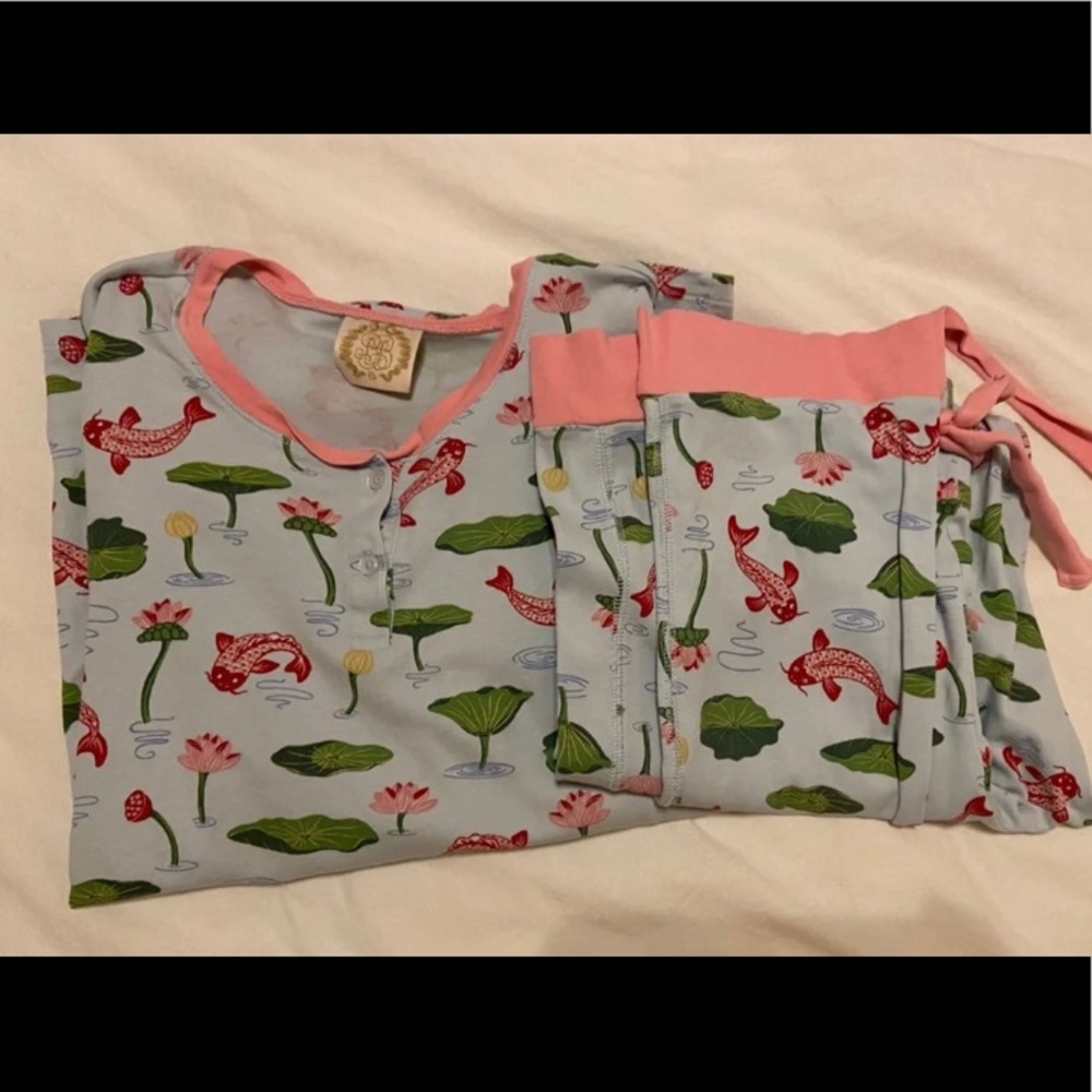 The Beaufort Bonnet Company Koi Pajamas